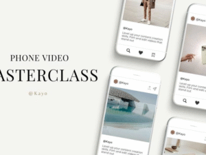 Kayo Daniel β Phone Video Masterclass Download