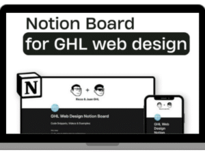 Ricco & Juan – Notion Board for GHL Web Design Download