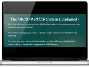 Taylin Simmonds – Micro-Writer System (AI Companion) Download
