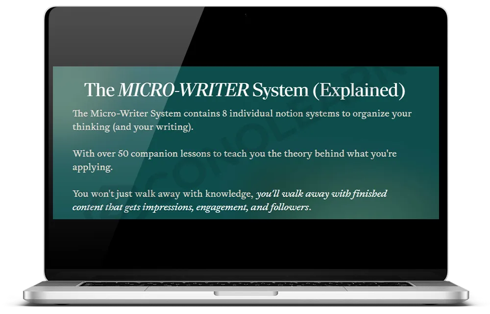 Taylin Simmonds – Micro-Writer System (AI Companion) Download