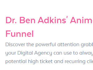 Ben Adkins – Animated Agency Funnel Advanced Download